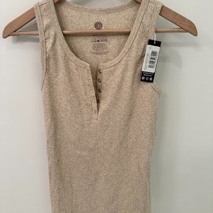 Kindred Bravely Henley Nursing Tank Top
